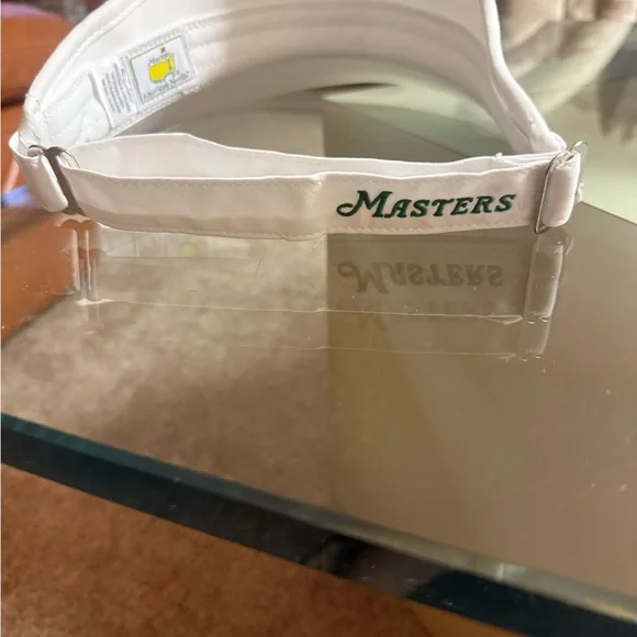 White Masters Golf Visor - Picture 3 of 4